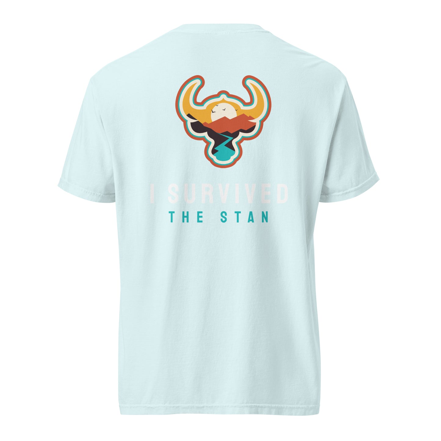 I Survived the Stan Unisex heavyweight t-shirt