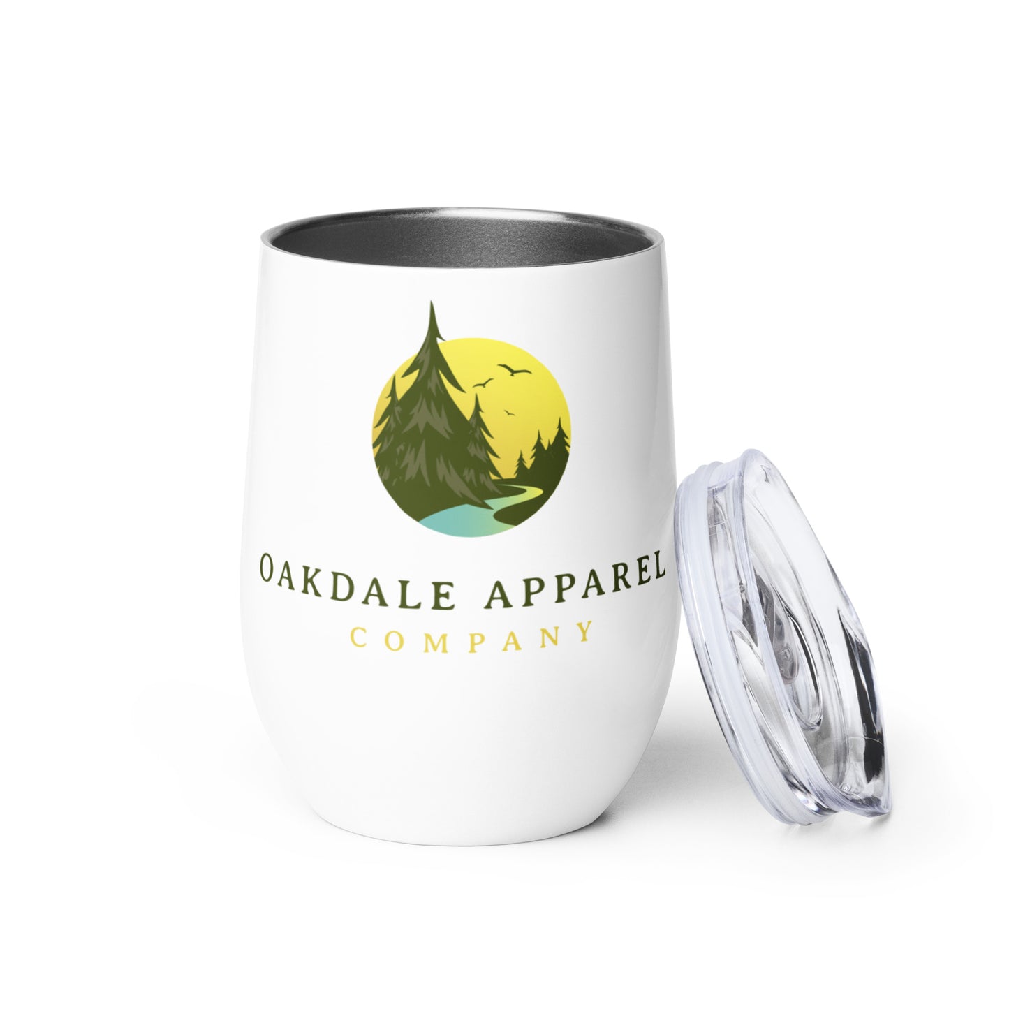 Oakdale Apparel Co Wine tumbler