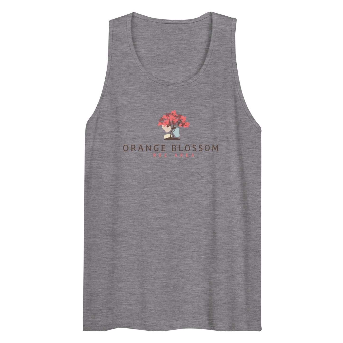 Orange Blossom Rec Men’s premium tank top