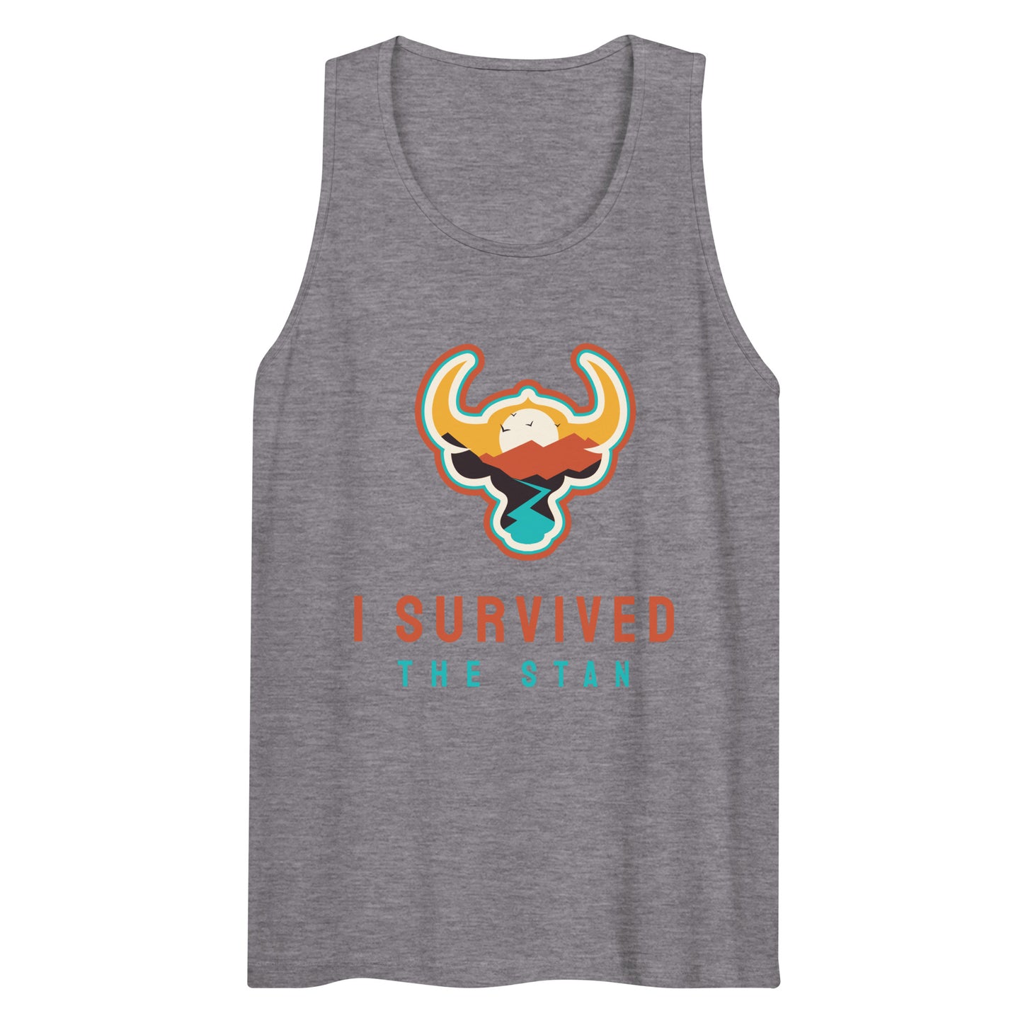 I Survived the Stan Men’s premium tank top