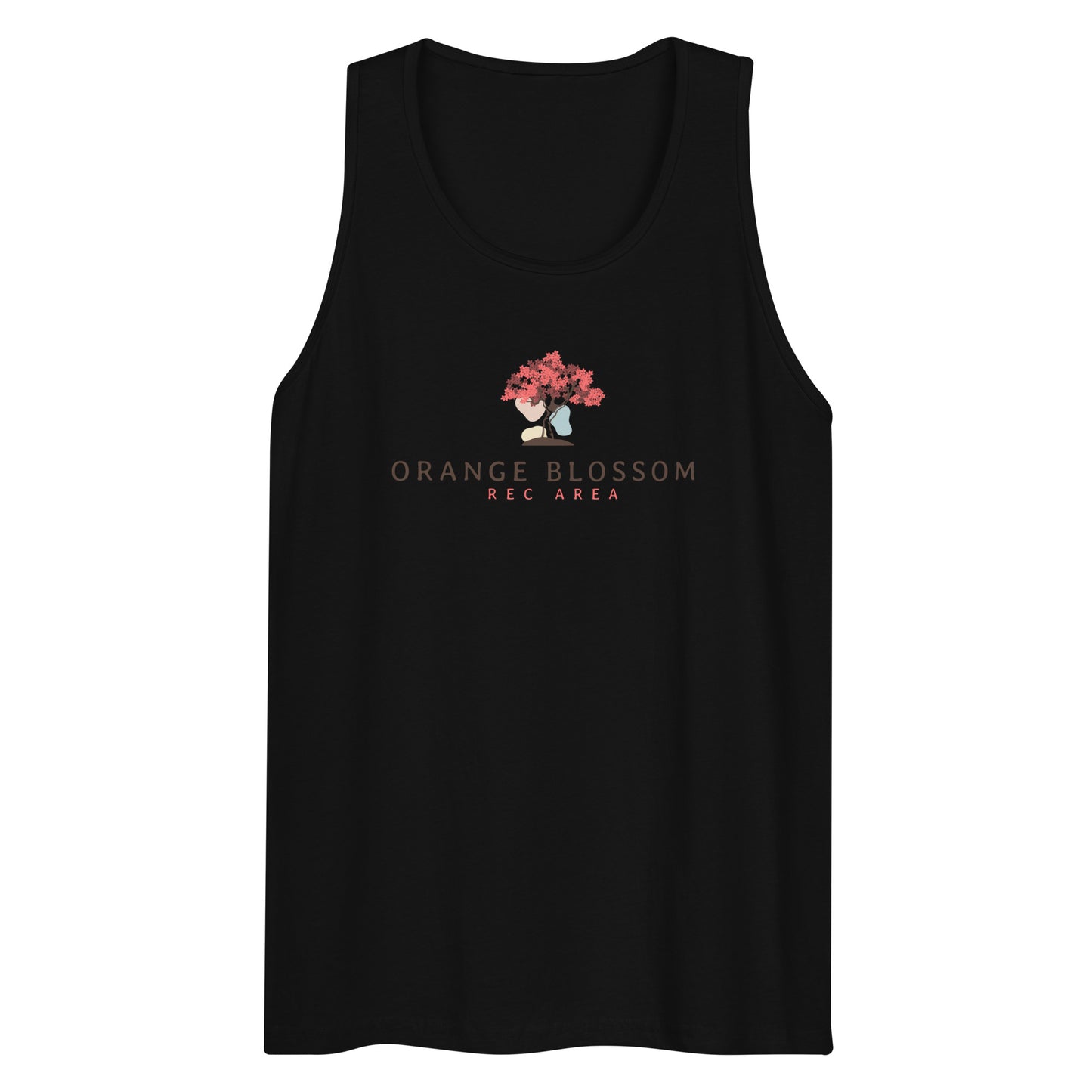 Orange Blossom Rec Men’s premium tank top