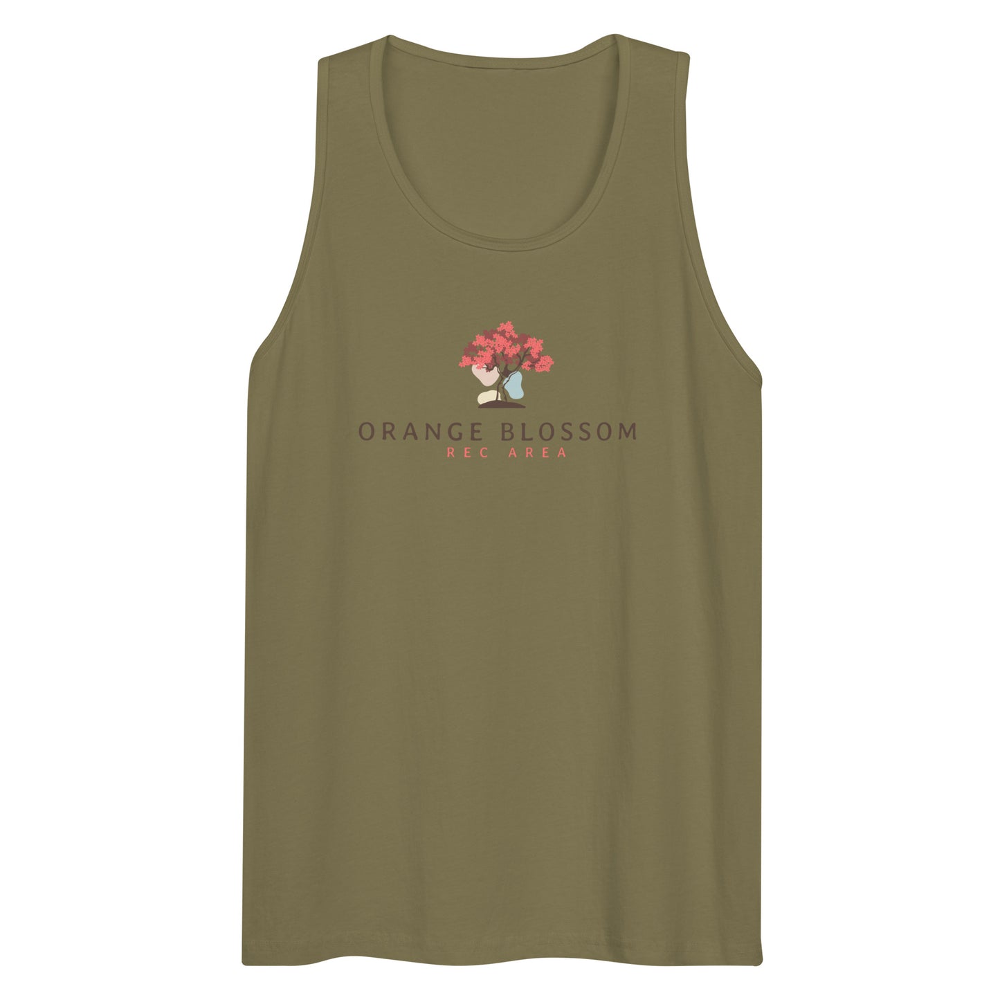 Orange Blossom Rec Men’s premium tank top