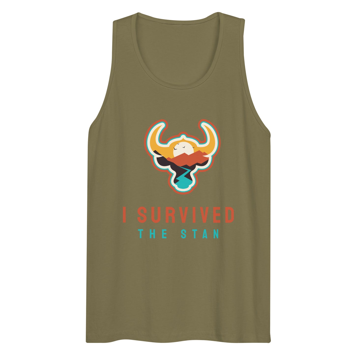 I Survived the Stan Men’s premium tank top