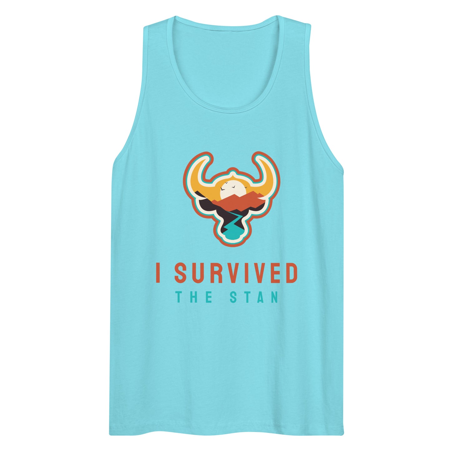 I Survived the Stan Men’s premium tank top