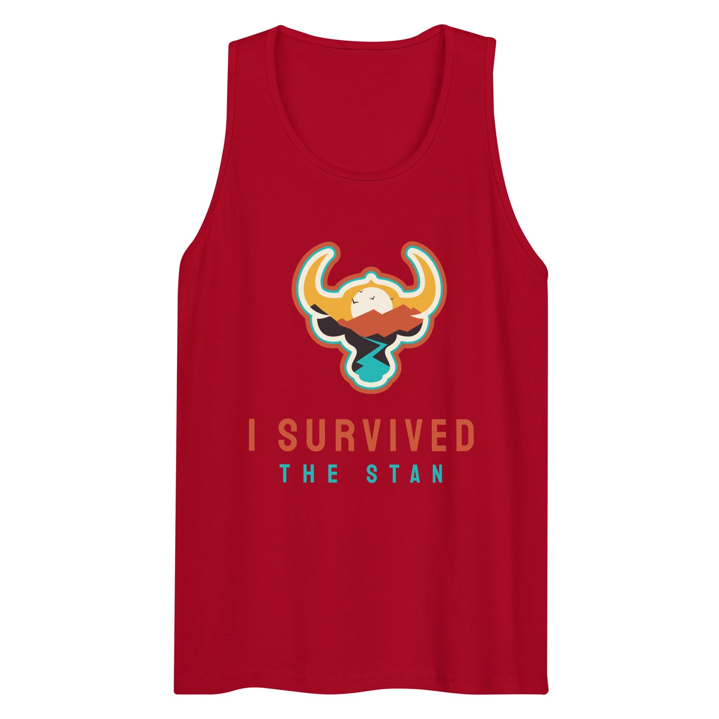 I Survived the Stan Men’s premium tank top