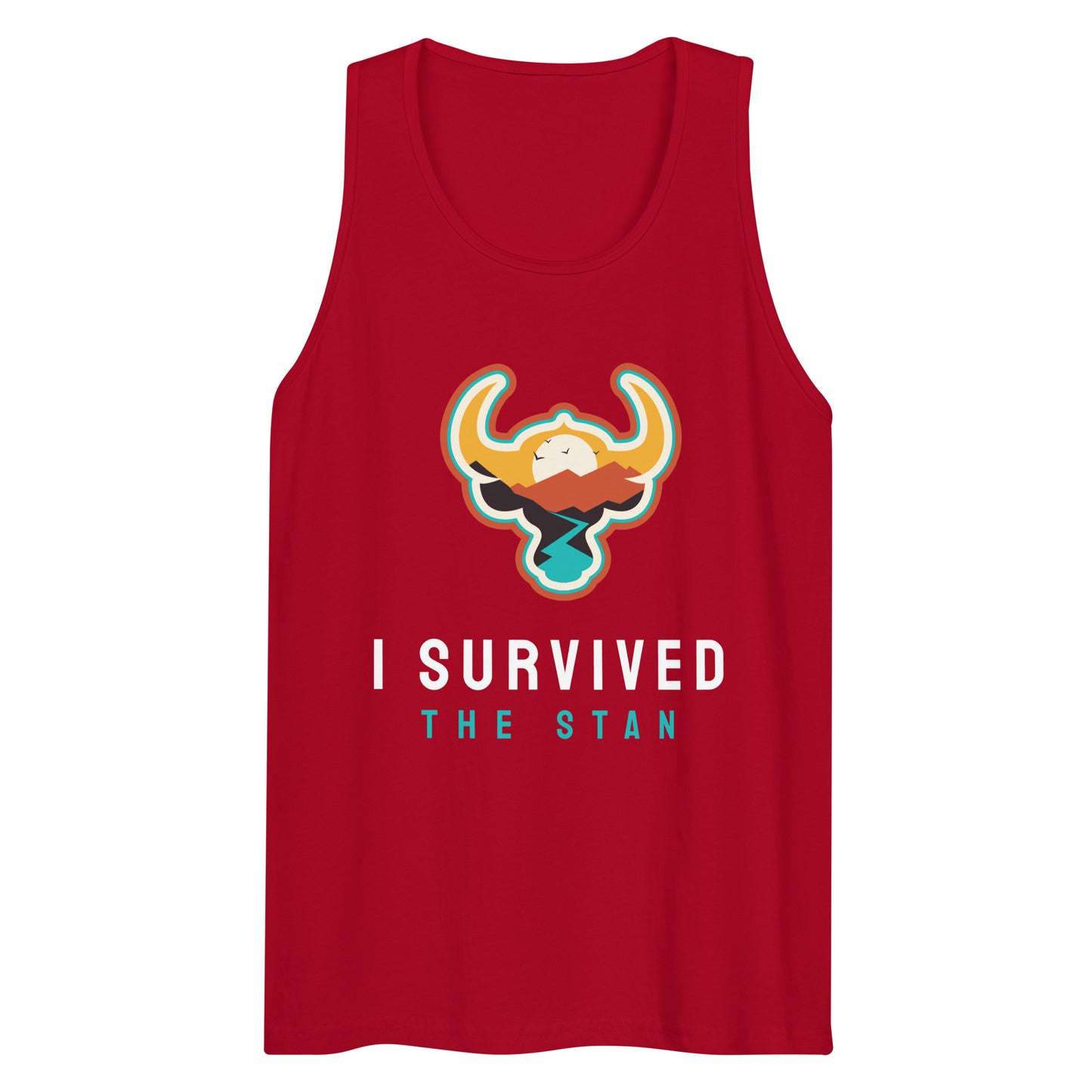I Survived the Stan Men’s premium tank top