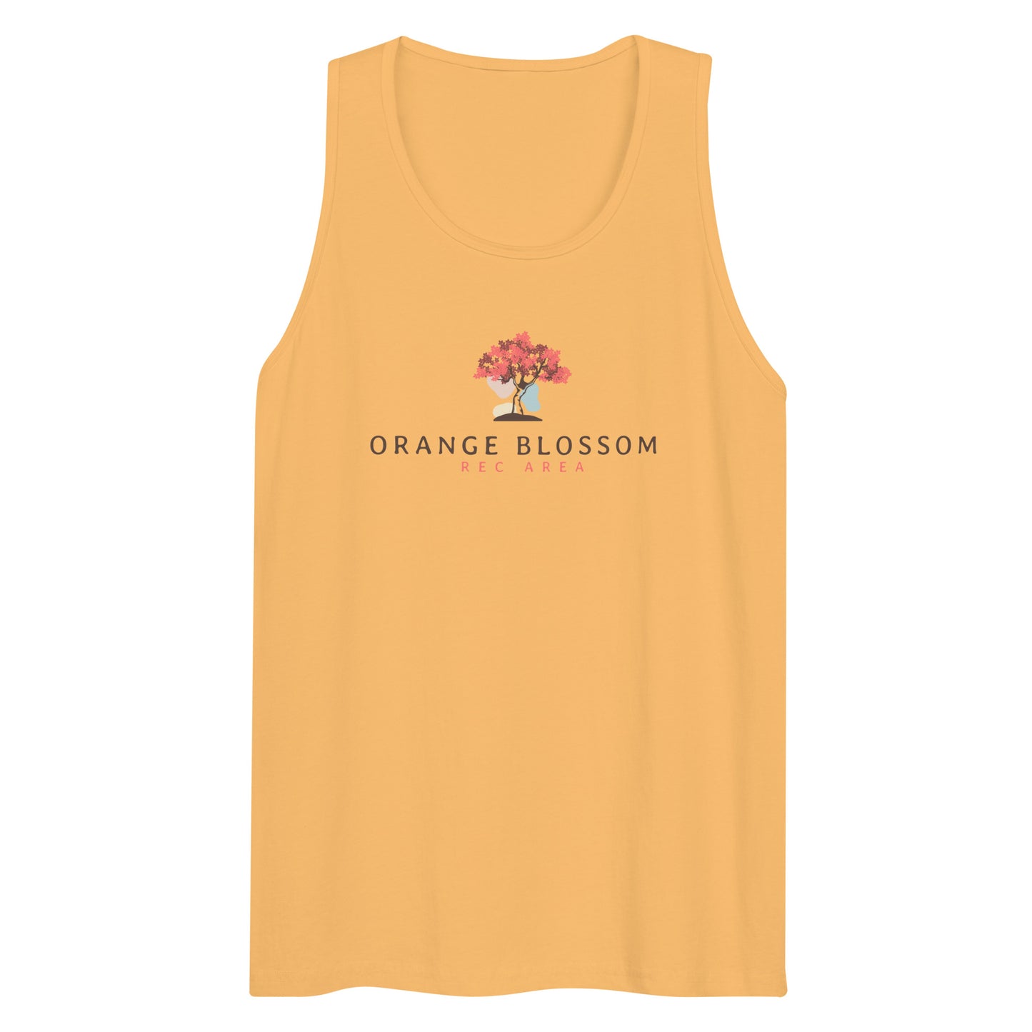 Orange Blossom Rec Men’s premium tank top