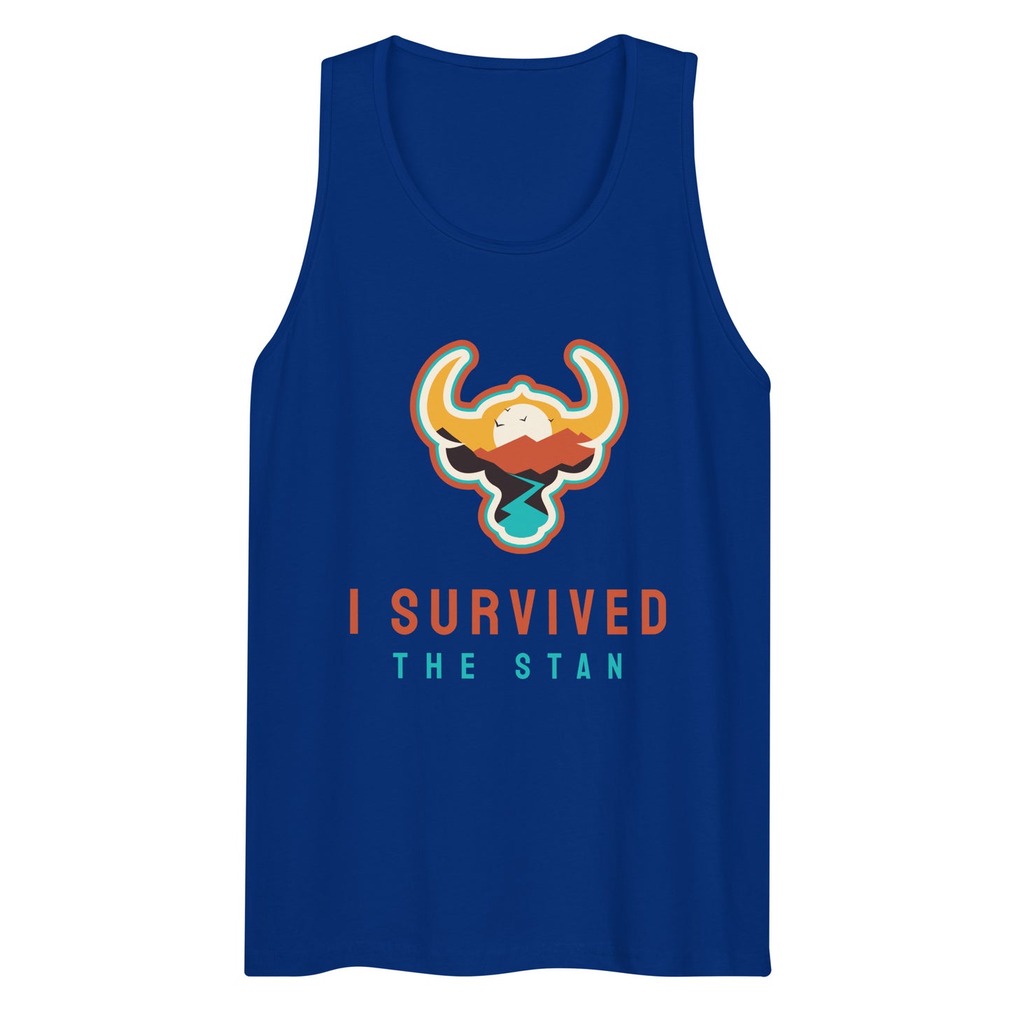 I Survived the Stan Men’s premium tank top