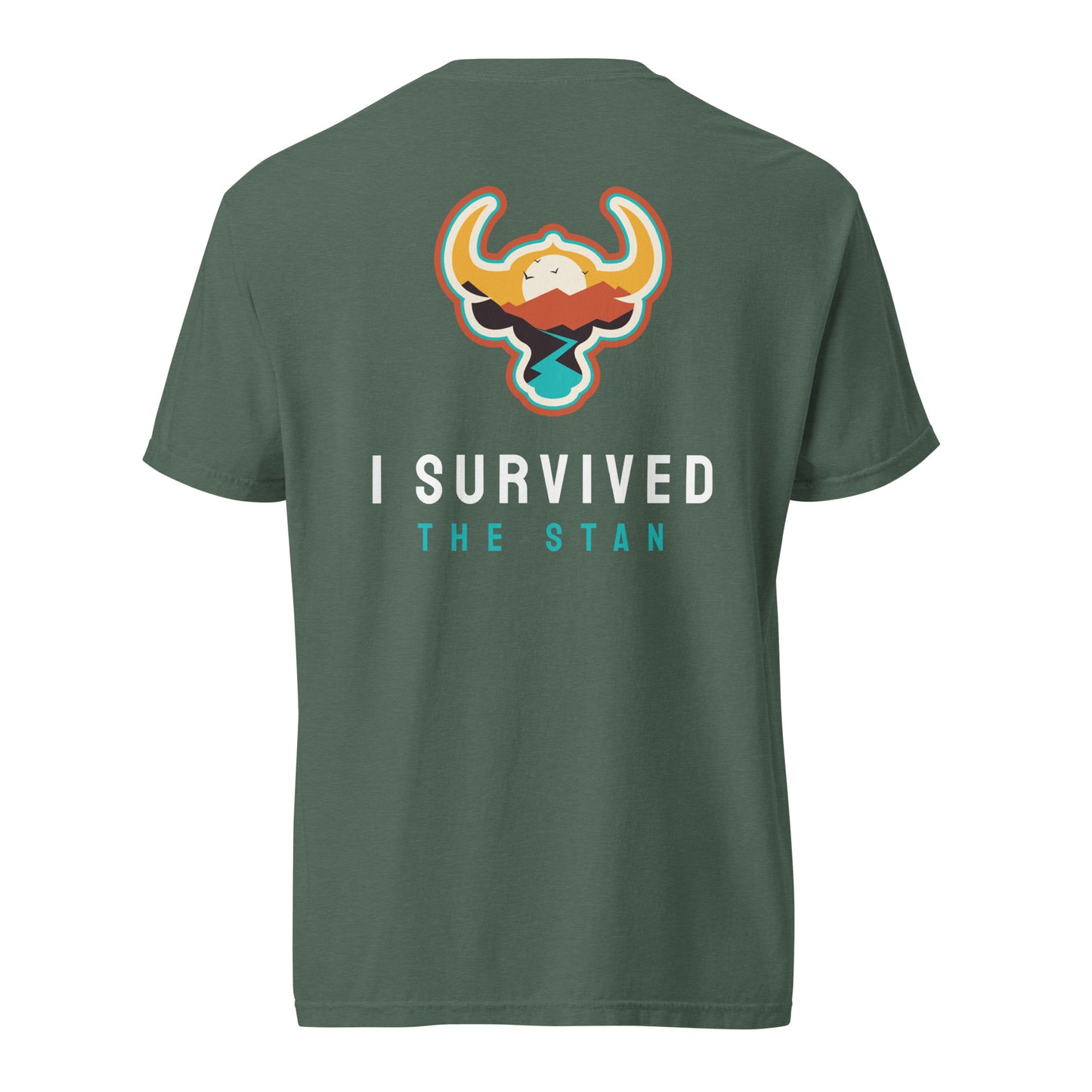 I Survived the Stan Unisex heavyweight t-shirt
