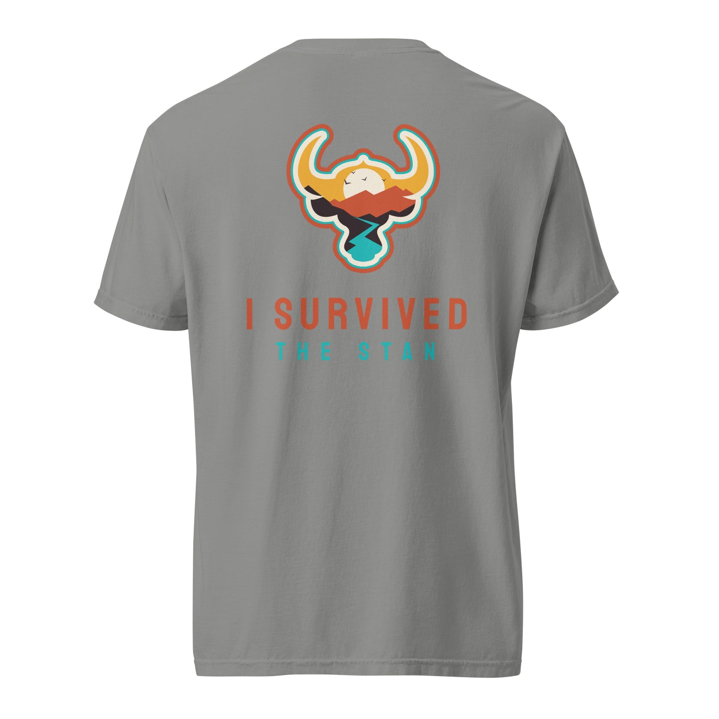 I Survived the Stan Unisex heavyweight t-shirt