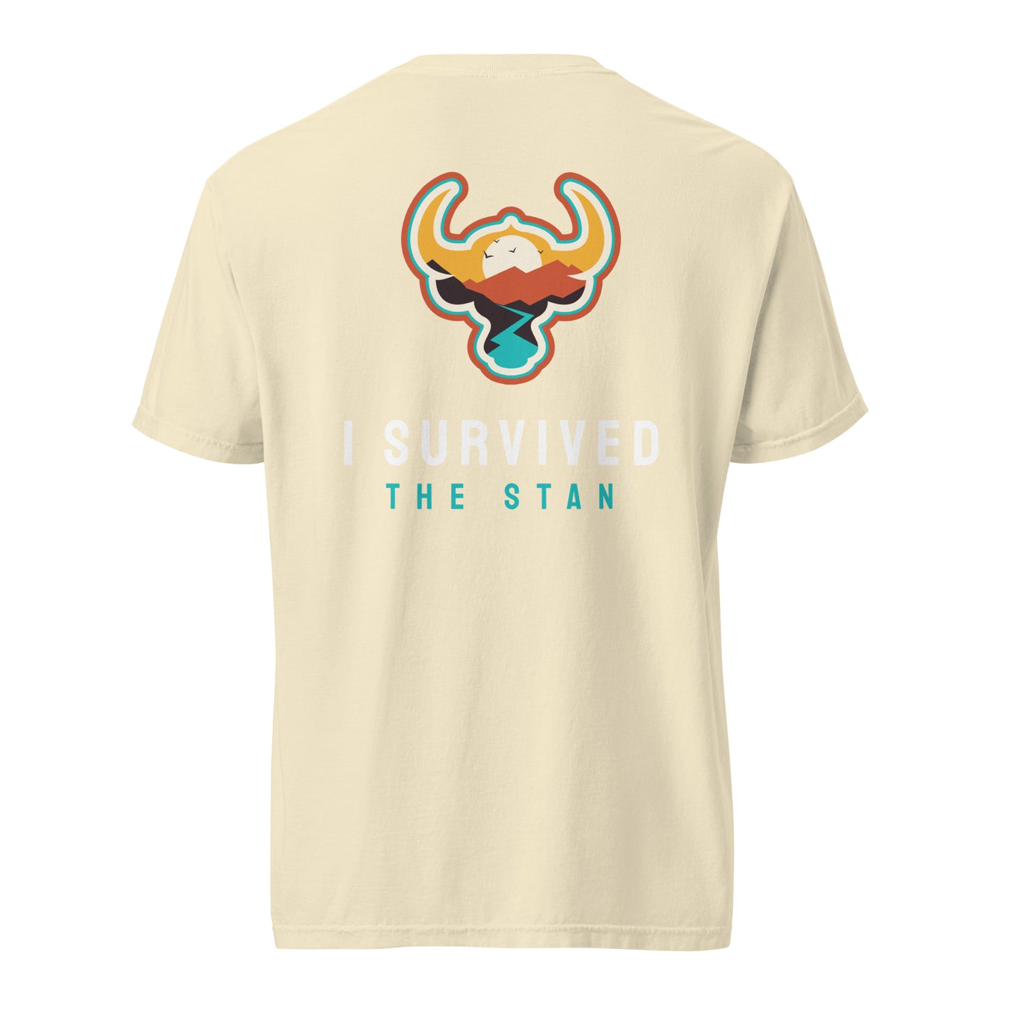 I Survived the Stan Unisex heavyweight t-shirt