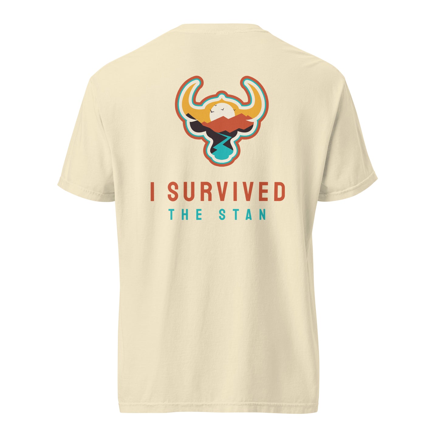 I Survived the Stan Unisex heavyweight t-shirt