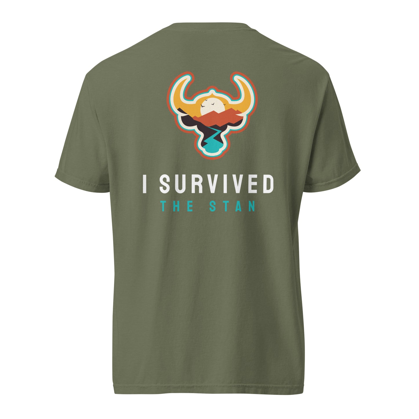 I Survived the Stan Unisex heavyweight t-shirt
