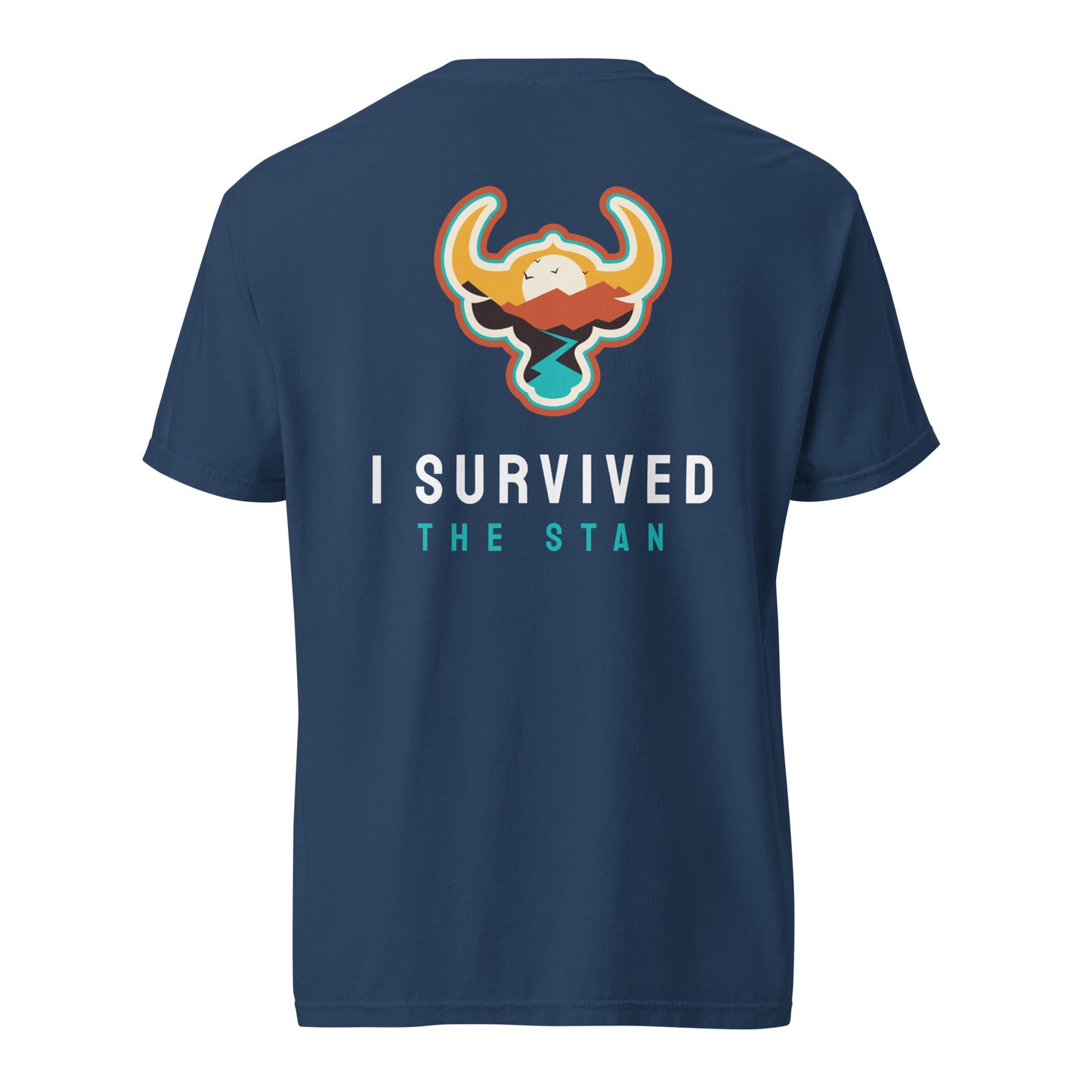 I Survived the Stan Unisex heavyweight t-shirt