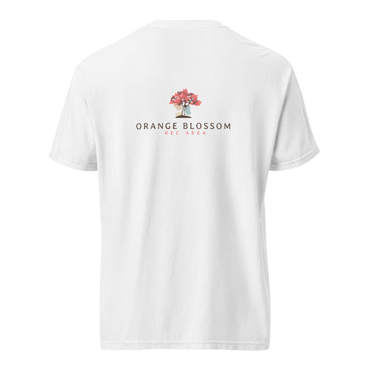Orange Blossom Rec Unisex heavyweight t-shirt