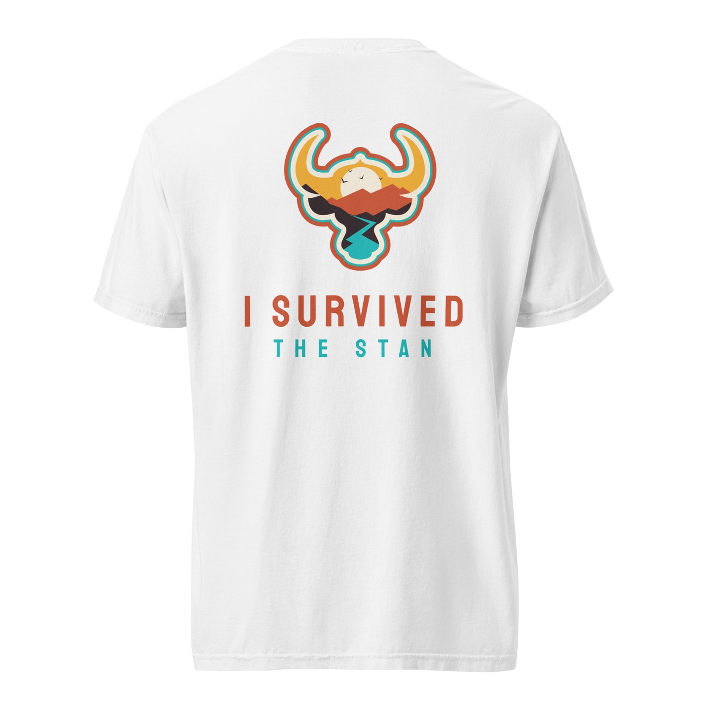 I Survived the Stan Unisex heavyweight t-shirt