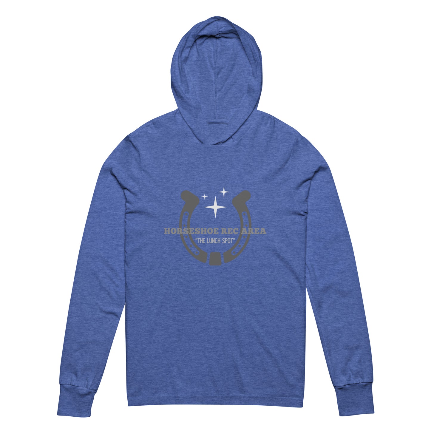 Horseshoe Rec Hooded long-sleeve shirt