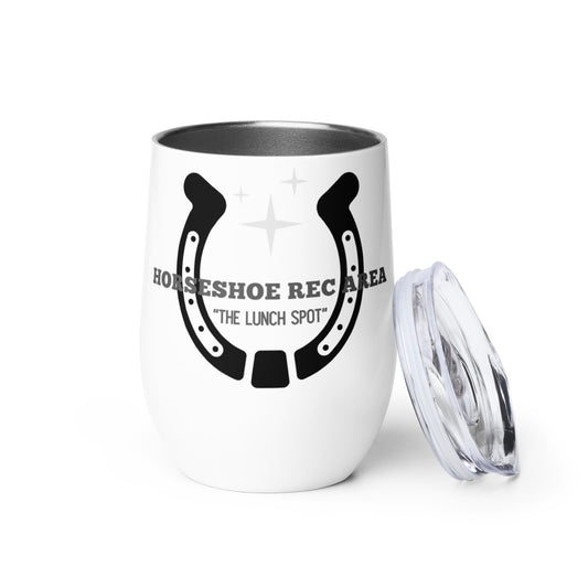 Horseshoe Rec Wine tumbler