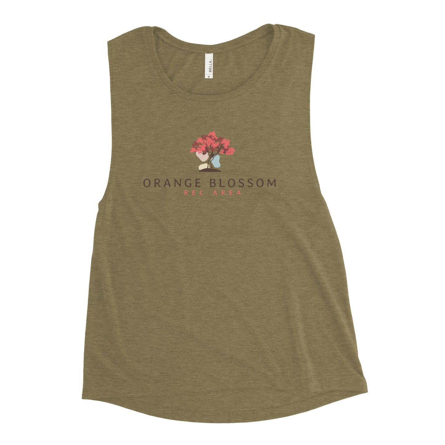 Orange Blossom Rec Ladies’ Muscle Tank