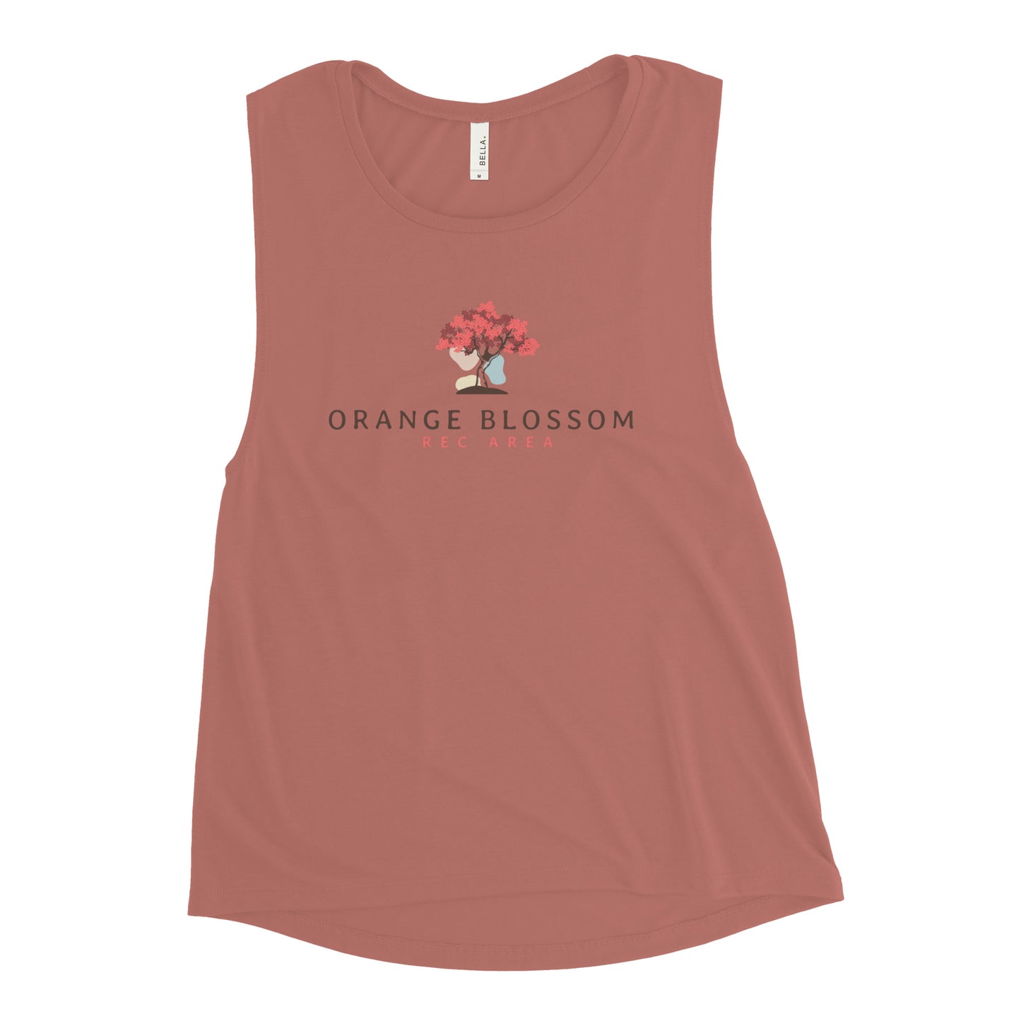 Orange Blossom Rec Ladies’ Muscle Tank
